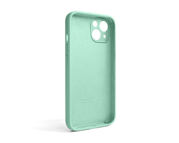 Чохол Full Silicone Case для Apple iPhone 13 new blue (67) закрита камера (без логотипу)
