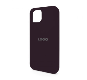 Чехол Full Silicone Case для Apple iPhone 13 elderberry (69)