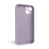Чехол Full Silicone Case для Apple iPhone 13 lilac purple (72) закрытая камера