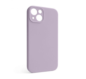 Чохол Full Silicone Case для Apple iPhone 13 lilac purple (72) закрита камера (без логотипу)