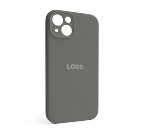 Чохол Full Silicone Case для Apple iPhone 13 titanium grey (74) закрита камера