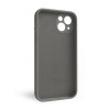 Чохол Full Silicone Case для Apple iPhone 13 titanium grey (74) закрита камера