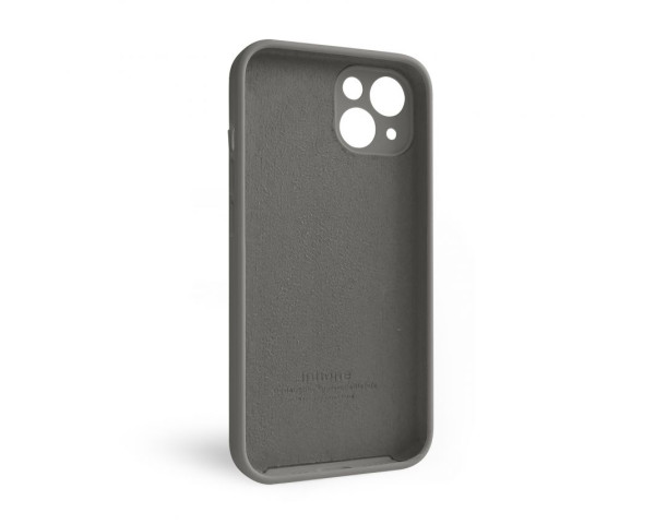 Чохол Full Silicone Case для Apple iPhone 13 titanium grey (74) закрита камера