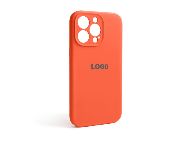 Чохол Full Silicone Case для Apple iPhone 13 Pro apricot (02) закрита камера