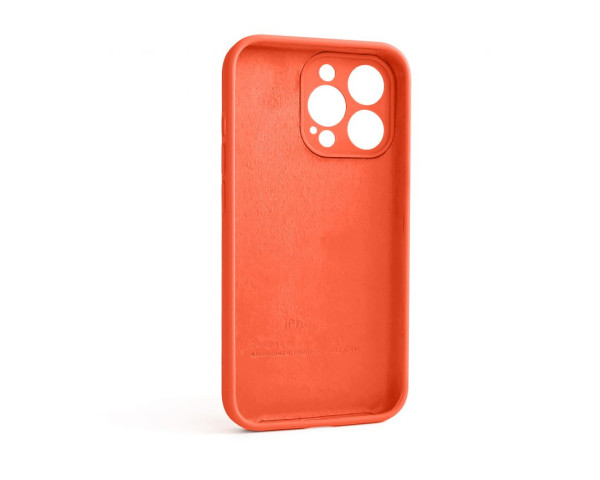 Чохол Full Silicone Case для Apple iPhone 13 Pro apricot (02) закрита камера