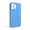 Чохол Full Silicone Case для Apple iPhone 13 Pro royal blue (03) закрита камера (без логотипу)