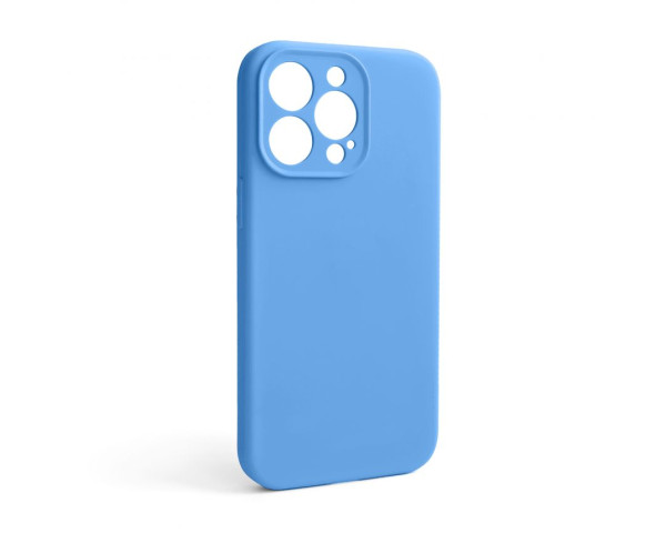 Чохол Full Silicone Case для Apple iPhone 13 Pro royal blue (03) закрита камера (без логотипу)