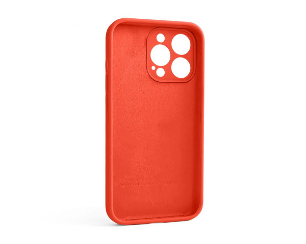 Чохол Full Silicone Case для Apple iPhone 13 Pro orange (13) закрита камера (без логотипу)