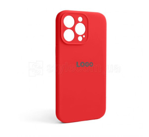 Чохол Full Silicone Case для Apple iPhone 13 Pro red (14) закрита камера