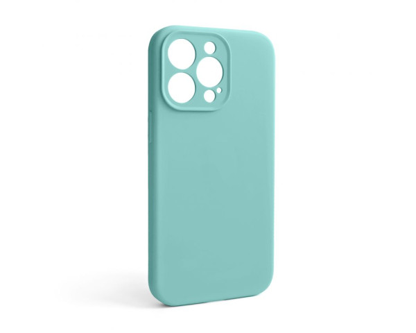 Чохол Full Silicone Case для Apple iPhone 13 Pro sea blue (21) закрита камера (без логотипу)