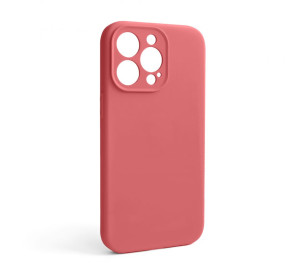 Чохол Full Silicone Case для Apple iPhone 13 Pro camellia (25) закрита камера (без логотипу)