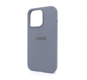Чехол Full Silicone Case для Apple iPhone 13 Pro lavender grey (28)