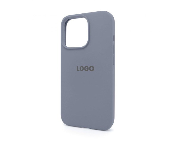 Чехол Full Silicone Case для Apple iPhone 13 Pro lavender grey (28)