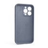 Чохол Full Silicone Case для Apple iPhone 13 Pro lavender grey (28) закрита камера (без логотипу)