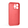 Чехол Full Silicone Case для Apple iPhone 13 Pro peach (30) закрытая камера (без логотипа)