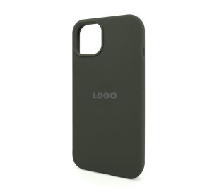 Чехол Full Silicone Case для Apple iPhone 13 Pro dark olive (35)