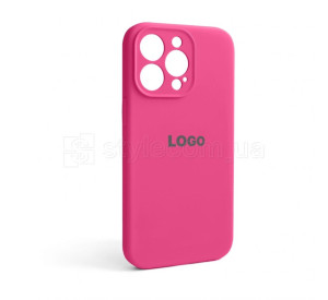 Чохол Full Silicone Case для Apple iPhone 13 Pro shiny pink (38) закрита камера