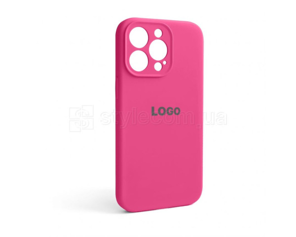 Чохол Full Silicone Case для Apple iPhone 13 Pro shiny pink (38) закрита камера