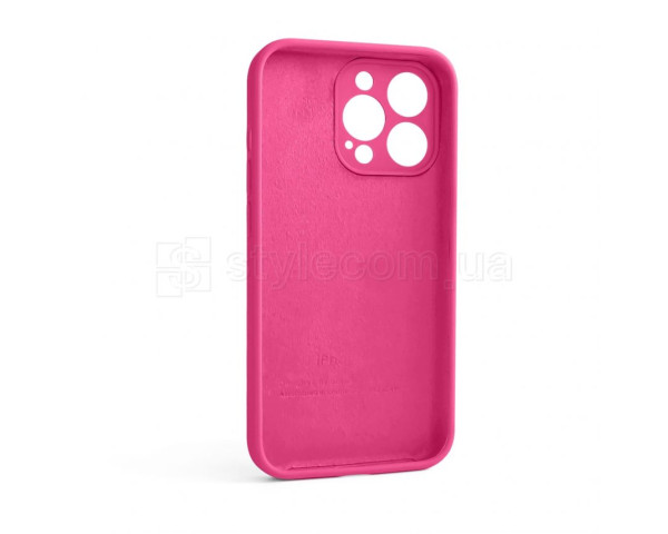 Чохол Full Silicone Case для Apple iPhone 13 Pro shiny pink (38) закрита камера