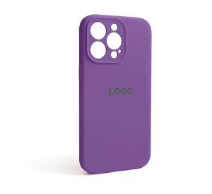 Чехол Full Silicone Case для Apple iPhone 13 Pro grape (43) закрытая камера