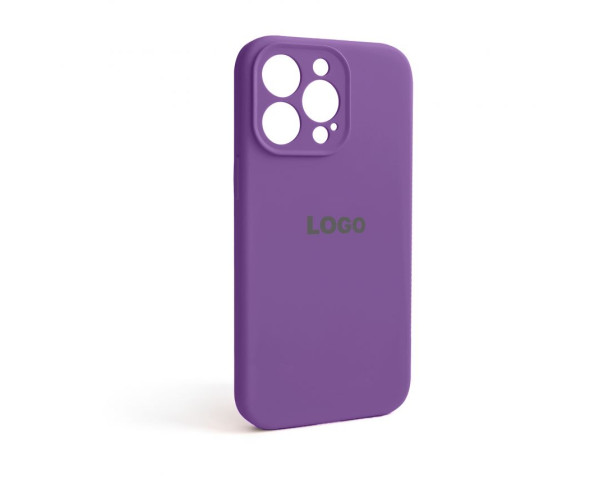 Чохол Full Silicone Case для Apple iPhone 13 Pro grape (43) закрита камера