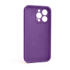 Чохол Full Silicone Case для Apple iPhone 13 Pro grape (43) закрита камера