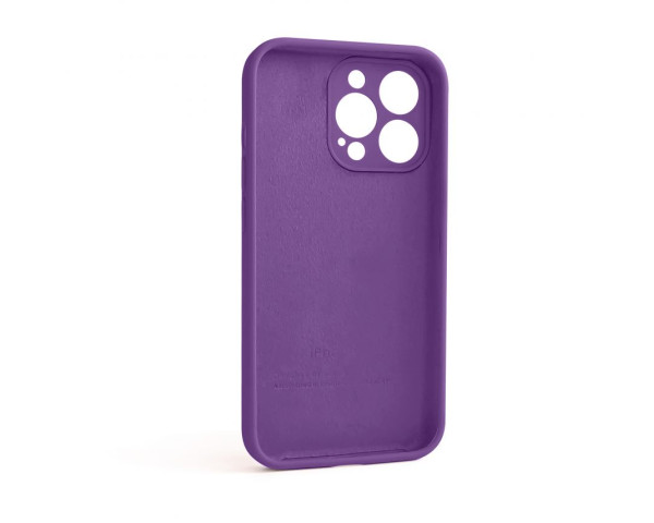 Чохол Full Silicone Case для Apple iPhone 13 Pro grape (43) закрита камера