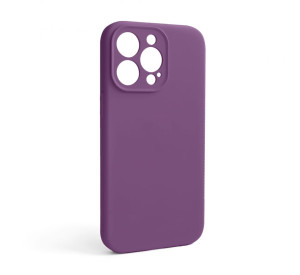 Чехол Full Silicone Case для Apple iPhone 13 Pro grape (43) закрытая камера (без логотипа)