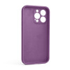 Чохол Full Silicone Case для Apple iPhone 13 Pro grape (43) закрита камера (без логотипу)
