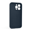 Чохол Full Silicone Case для Apple iPhone 13 Pro cosmos blue (46) закрита камера (без логотипу)
