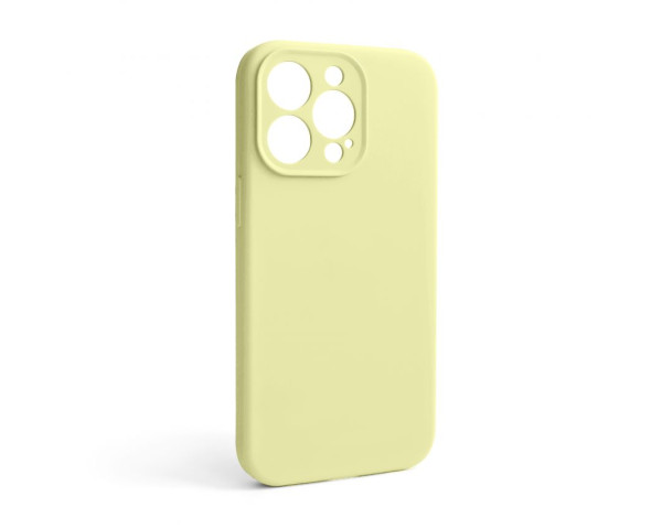 Чохол Full Silicone Case для Apple iPhone 13 Pro mellow yellow (51) закрита камера (без логотипу)