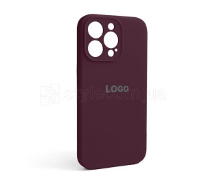 Чохол Full Silicone Case для Apple iPhone 13 Pro plum (57) закрита камера