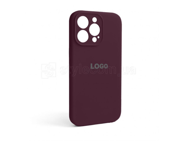 Чохол Full Silicone Case для Apple iPhone 13 Pro plum (57) закрита камера