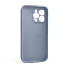 Чохол Full Silicone Case для Apple iPhone 13 Pro sierra blue (62) закрита камера (без логотипу)