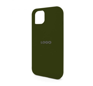 Чехол Full Silicone Case для Apple iPhone 13 Pro forest green (63)