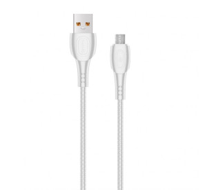 Кабель USB WALKER C325 Micro white