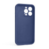 Чохол Full Silicone Case для Apple iPhone 13 Pro blue horizon (65) закрита камера (без логотипу)