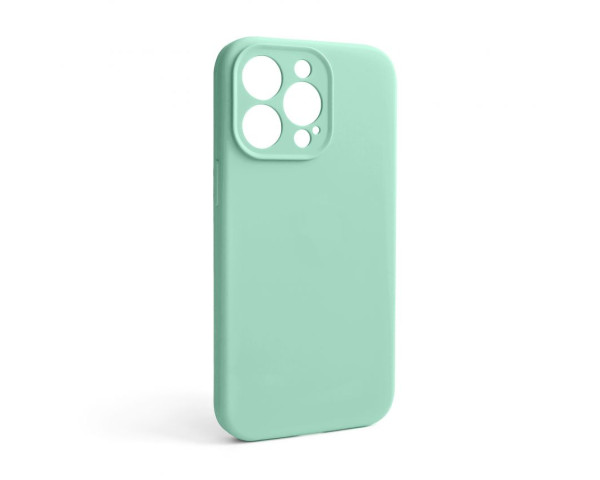 Чохол Full Silicone Case для Apple iPhone 13 Pro new blue (67) закрита камера (без логотипу)