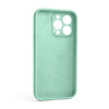 Чохол Full Silicone Case для Apple iPhone 13 Pro new blue (67) закрита камера (без логотипу)