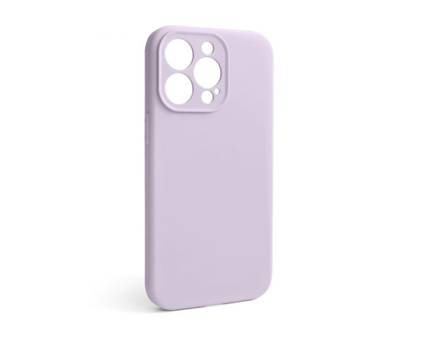 Чохол Full Silicone Case для Apple iPhone 13 Pro lilac purple (72) закрита камера (без логотипу)