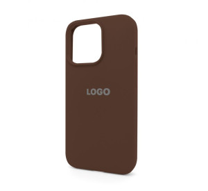Чохол Full Silicone Case для Apple iPhone 13 Pro dark brown (75)