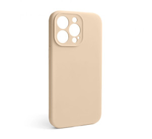 Чехол Full Silicone Case для Apple iPhone 13 Pro desert gold (76) закрытая камера (без логотипа)
