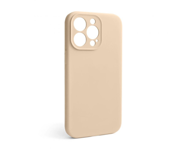 Чехол Full Silicone Case для Apple iPhone 13 Pro desert gold (76) закрытая камера (без логотипа)