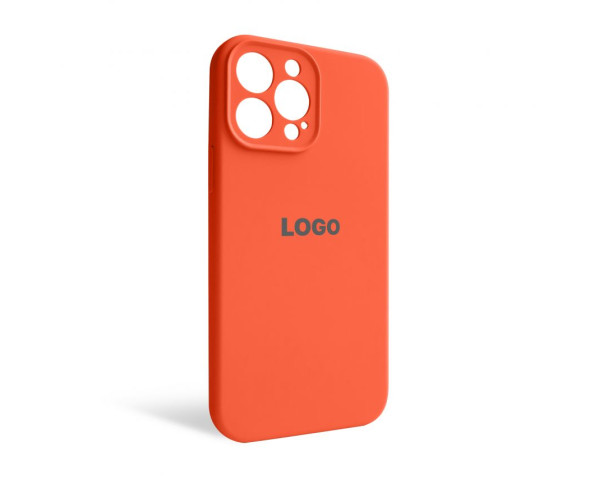 Чохол Full Silicone Case для Apple iPhone 13 Pro Max apricot (02) закрита камера