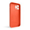 Чохол Full Silicone Case для Apple iPhone 13 Pro Max apricot (02) закрита камера
