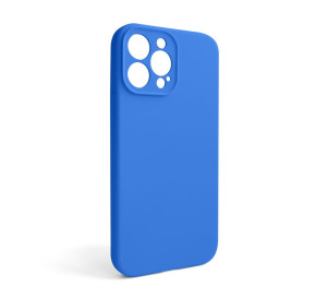 Чохол Full Silicone Case для Apple iPhone 13 Pro Max royal blue (3) закрита камера (без логотипу)
