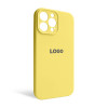 Чохол Full Silicone Case для Apple iPhone 13 Pro Max yellow (04) закрита камера