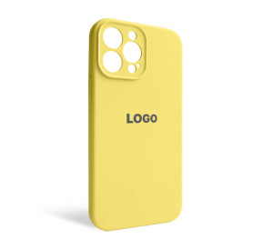 Чохол Full Silicone Case для Apple iPhone 13 Pro Max yellow (04) закрита камера