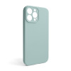 Чохол Full Silicone Case для Apple iPhone 13 Pro Max turqouise (17) закрита камера (без логотипу)