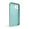 Чохол Full Silicone Case для Apple iPhone 13 Pro Max sea blue (21) закрита камера
